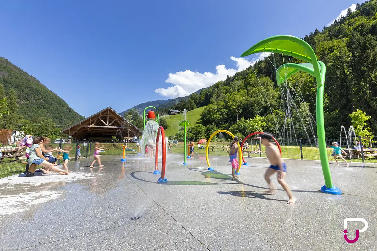 Aire de jeux aquatique - Splashpad